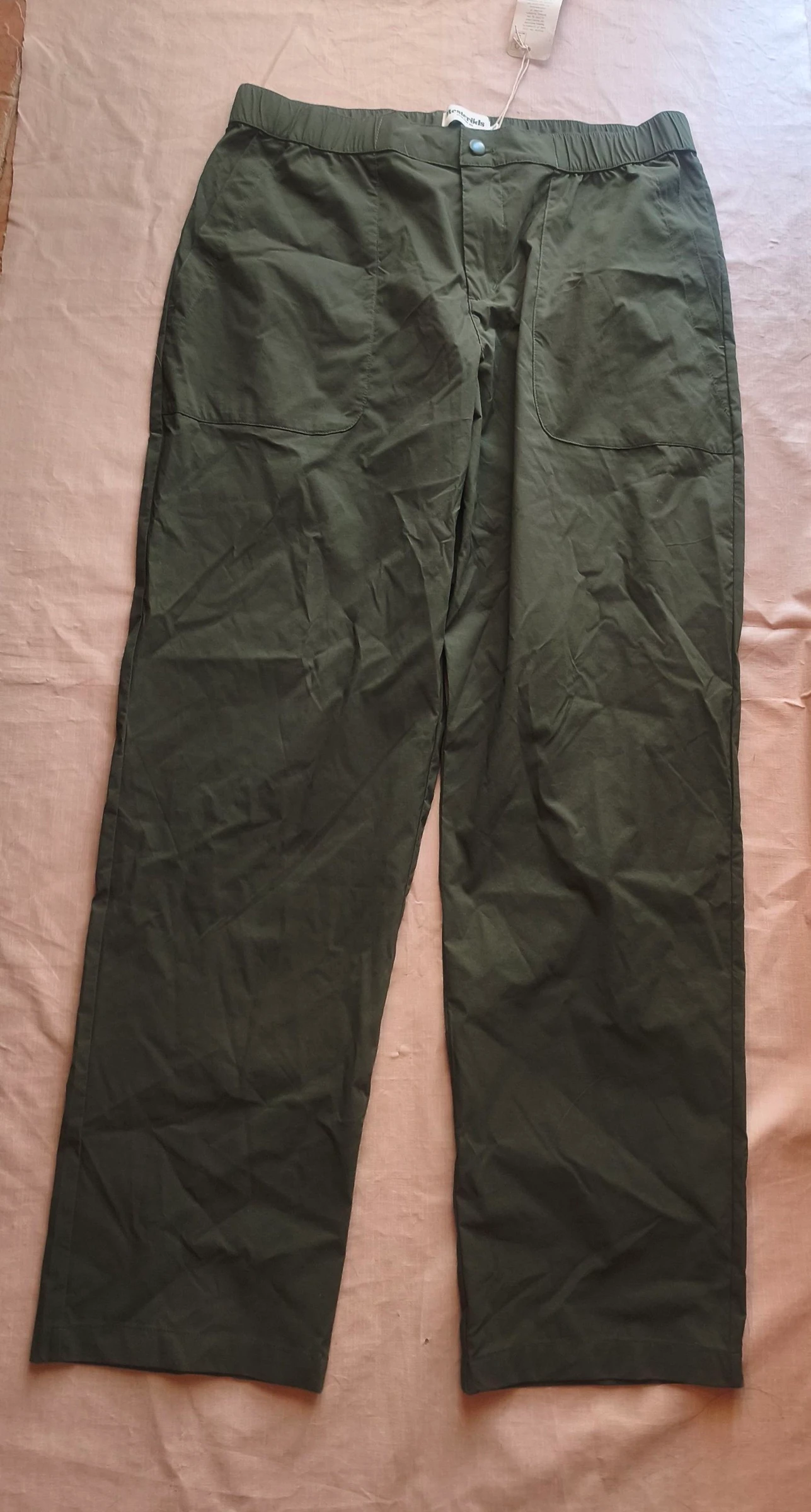 Pantalón técnico Resteröds Verde Caqui - Talla XL - Nuevo con Etiqueta
